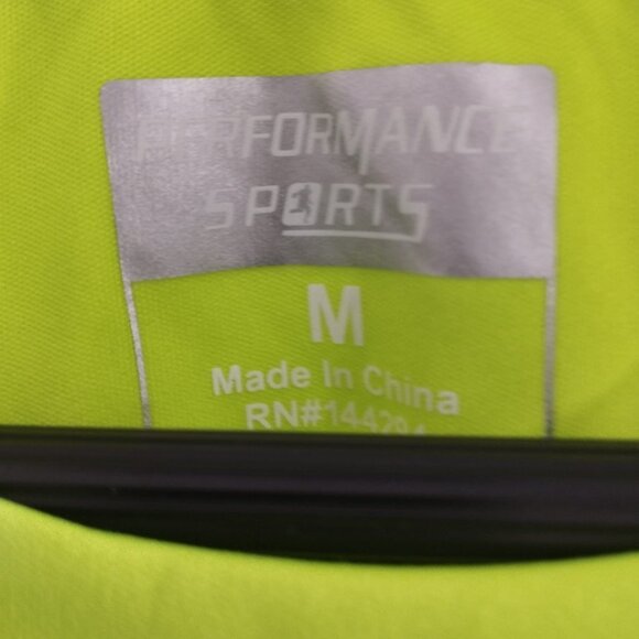 Performance Sport Yellow Rash Guard - Picture 4 of 5